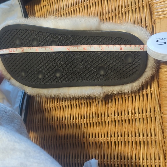 Tan Mink Slippers - Picture 3 of 3